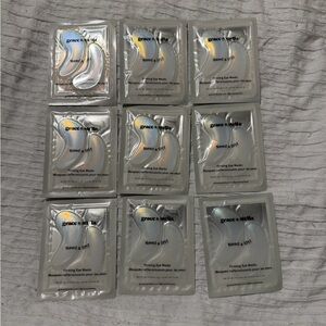 grace & stella Firming Eye Masks - Silver